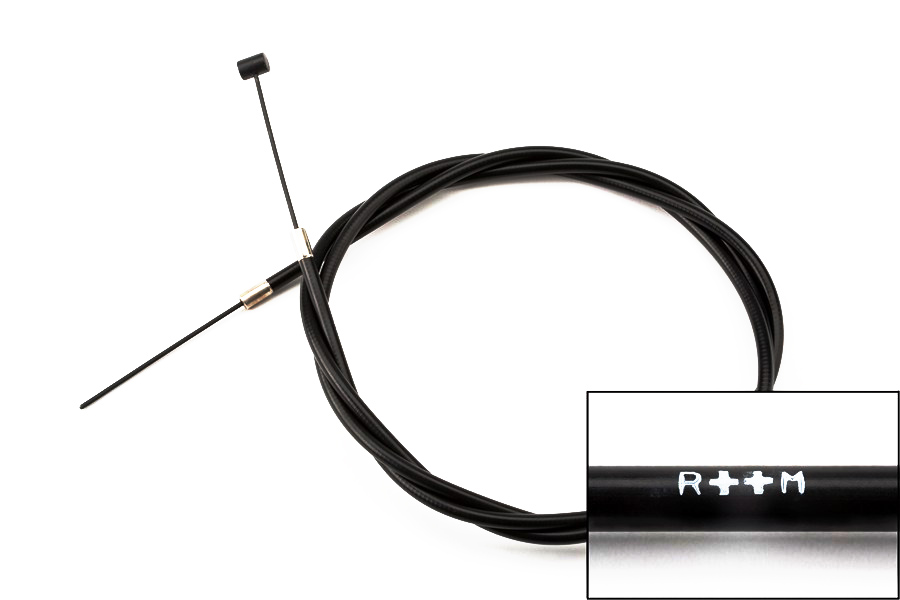 Brake cable assy Rear, for M Type with Ali-/30-deg-lever