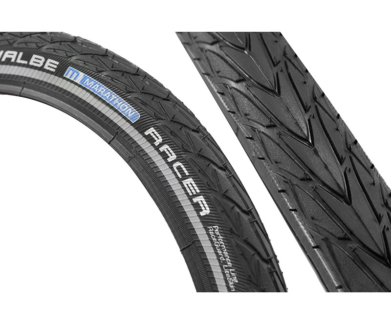 Tyre 35-349 Schwalbe Marathon Racer - reflective