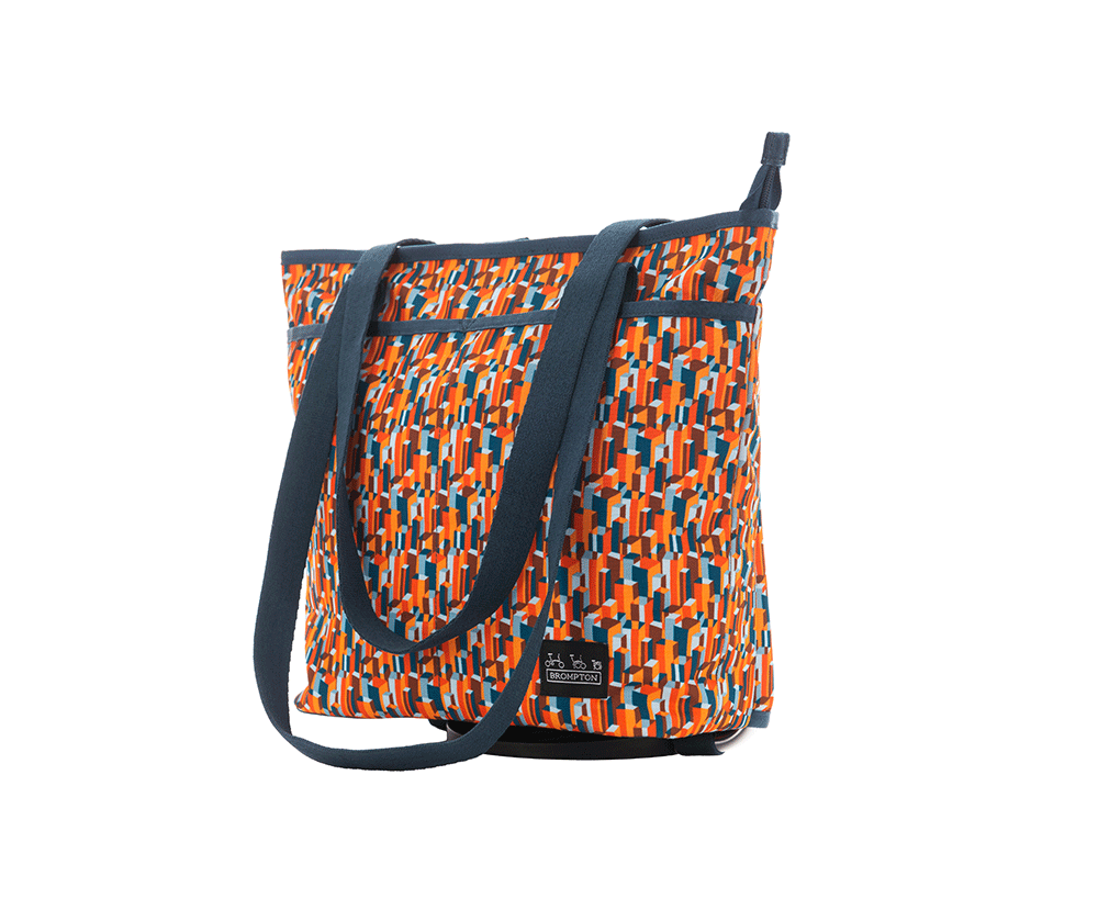 Liberty Tote S – Metropolis (Orange Multi) | 브롬톤