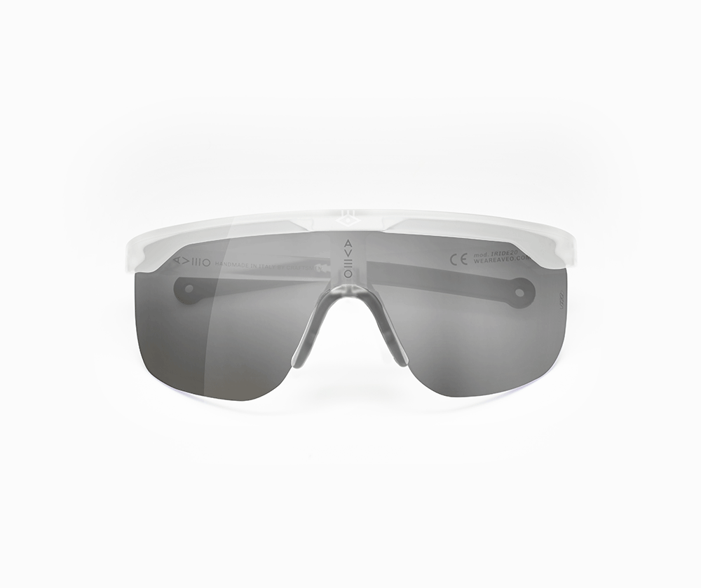 IRIDE CLEAR - SILVER MIRROR LENS