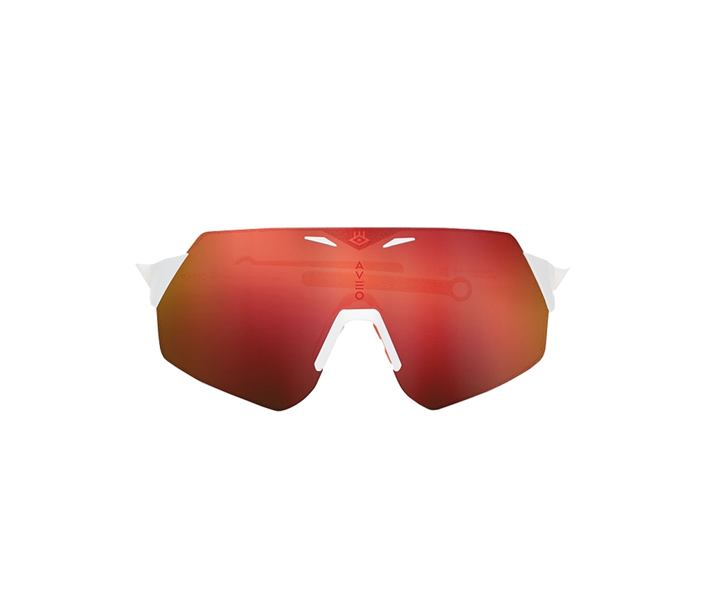 CORNEA WHITE - RED MIRROR LENS