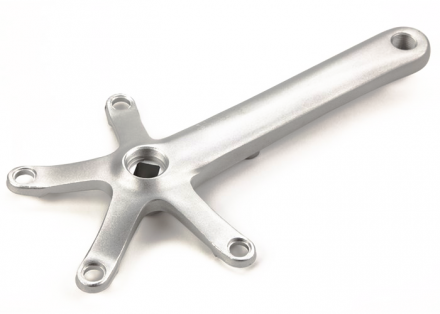 Replacement crank only - Spider type - RH (Silver)