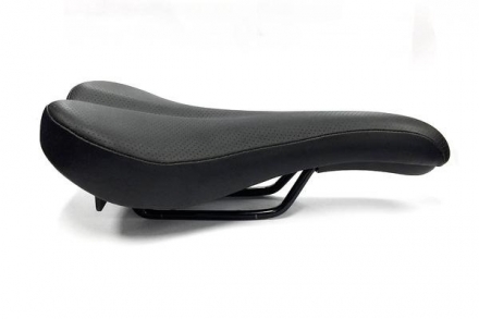 Saddle - Brompton with black rails 147mm width