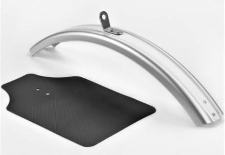 Mudguard blade + flap only - Front (Silver), 2018~
