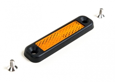 Folding pedal reflector - MK2 (Black)