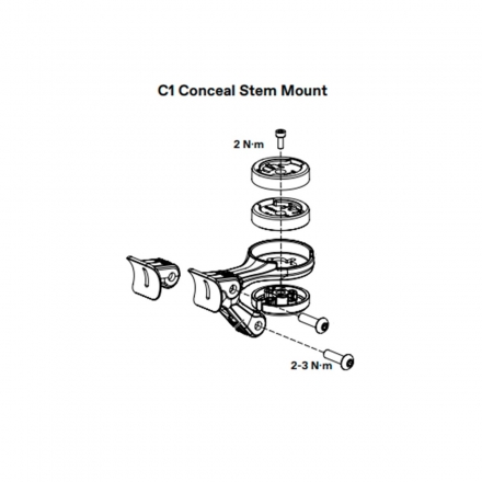 C1 Conceal Stem Mount
