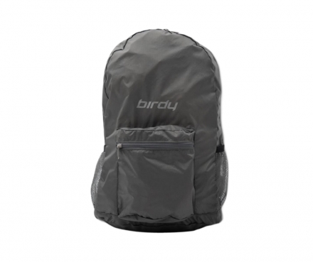 BACKPACK BAG GARY COLOR WITH BIRDY LOGO