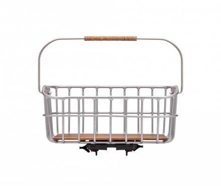 DETACHABLE LOW BASKET PECKHAM SILVER