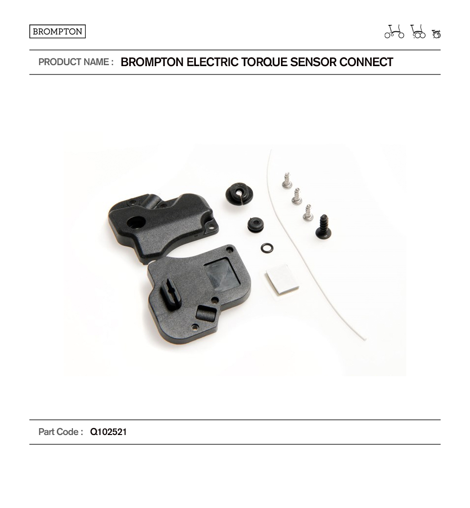 Brompton Electric Torque Sensor Connect | 브롬톤