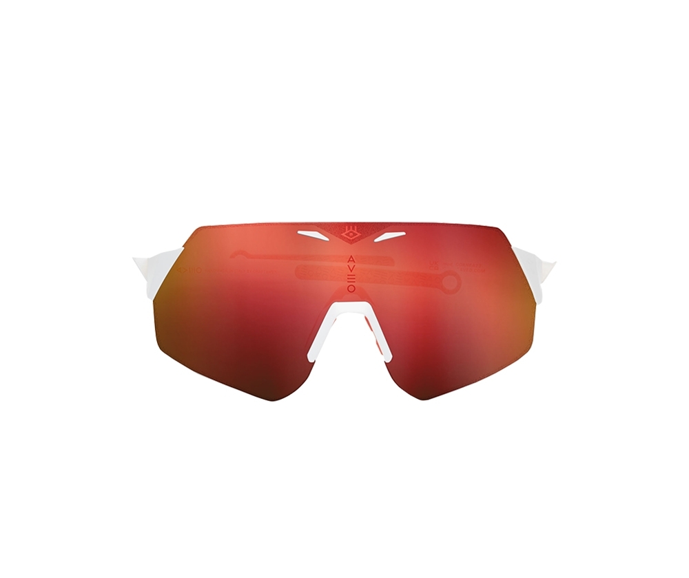 CORNEA WHITE - RED MIRROR LENS